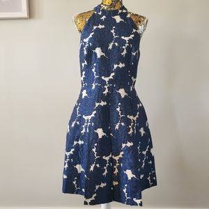 Antonio Melani Navy Floral Dress